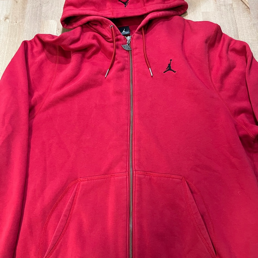 Jordan zip up sweatshirt